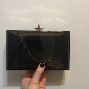 Acrylic clutch/ shoulder bag